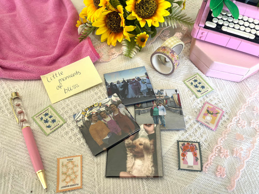 Personalised Photo Magnets (4x Pack)